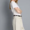 Bermudashorts i bomullsdenim