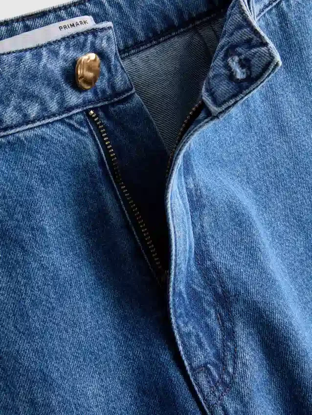 Bermudashorts i bomullsdenim