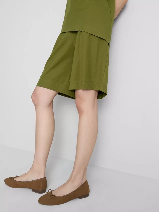 Bermudashorts med avslappet struktur