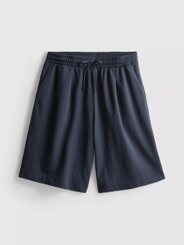 Bermudashorts med avslappet struktur