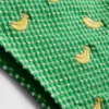 Bikinibukse i gingham med bånd i siden