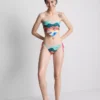 Bikinitopp med bandana-mønster