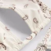 Bikinitopp med halterneck og bandana-mønster