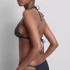 Bikinitopp med trekantformet strass