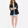 Blazer med avslappet passform