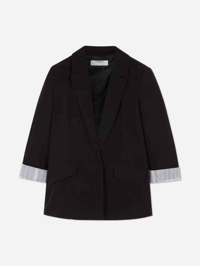 Blazer med avslappet passform