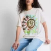 Blink 182 bomulls-T-skjorte med avslappet logo