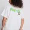 Blink 182 bomulls-T-skjorte med avslappet logo