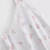 Blomstret bomulls-dobby-chemise