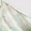 Blomstret underkjole med blonderkant