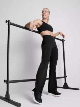 Bodysculpt performance leggings med høy midje og utvidet ben