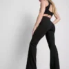 Bodysculpt performance leggings med høy midje og utvidet ben