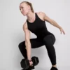 Bodysculpt-tanktop med racerrygg