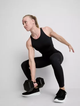Bodysculpt-tanktop med racerrygg