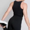 Bodysculpt-tanktop med racerrygg