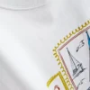 Boksformet grafisk T-skjorte i bomull