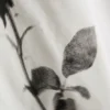 Bomulls-T-skjorte med blomstertrykk