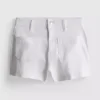 Bomullsdenim-shorts med lommer foran