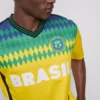 Brasil-T-skjorte med korte ermer