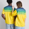 Brasil-T-skjorte med korte ermer