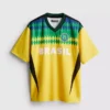 Brasil-T-skjorte med korte ermer