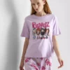 Bratz pysjamaser i bomull med grafisk trykk