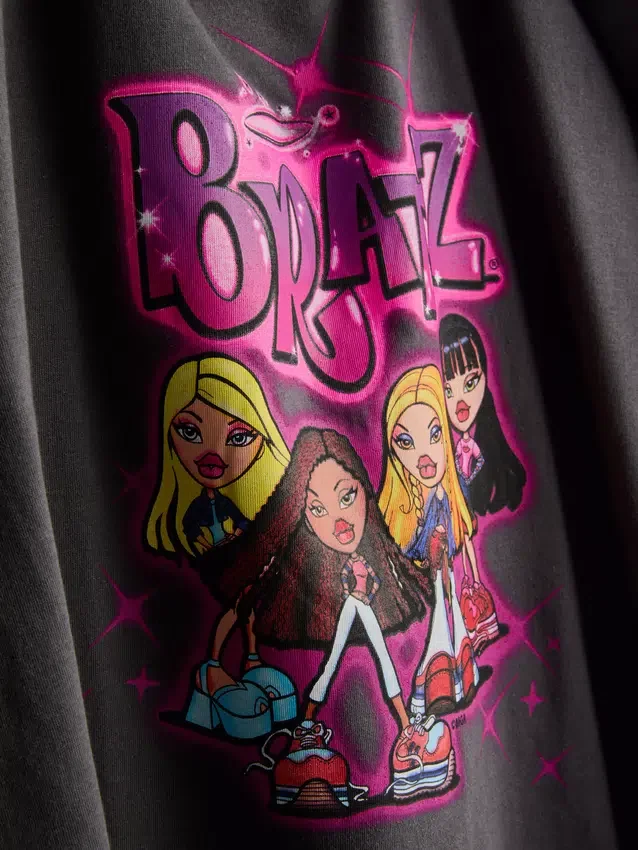 Bratz-pysjamaser i bomull med leopardmønster