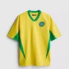 Brazil kortærmet mesh-T-skjorte