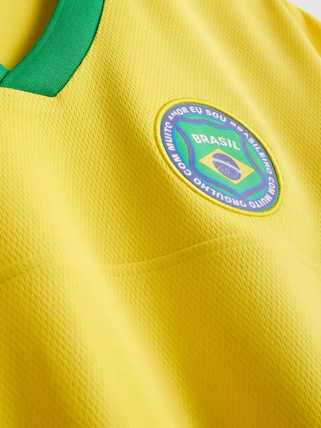 Brazil kortærmet mesh-T-skjorte