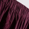 Broderte shorts i bomull med høy midje