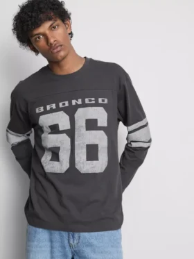 Bronco langermet T-skjorte