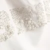 Brudebadedrakt med perler