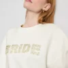 Brudegenser med broderte paljetter