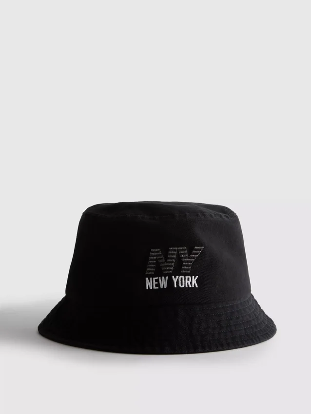 Bucket-hatt med New York-logo
