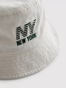 Bucket-hatt med New York-logo