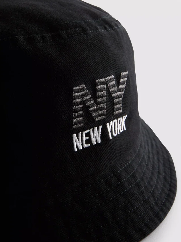 Bucket-hatt med New York-logo