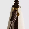 Bucketbag i imitert skinn
