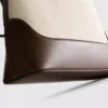 Bucketbag i imitert skinn
