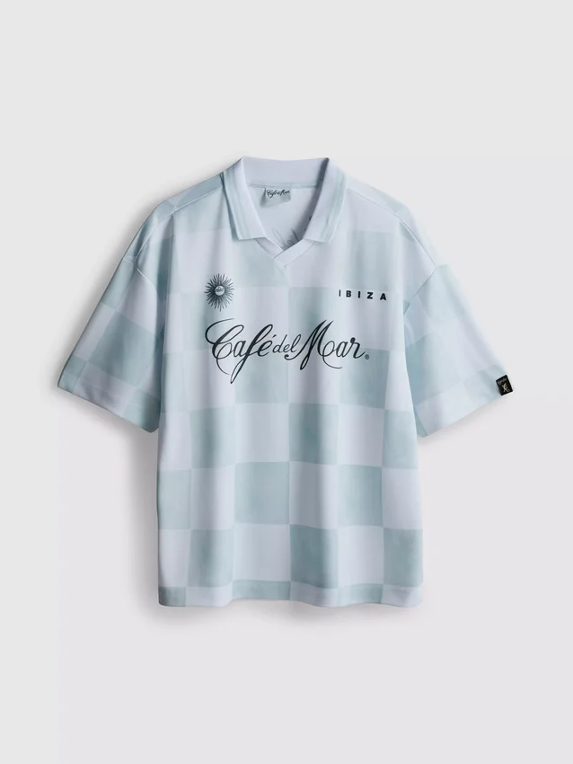 Cafa del Mar polo med rutemønster