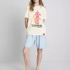 Campari bomulls-T-skjorte med rund hals