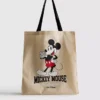 Canvas-veske med Mikke Mus og venner fra Disney