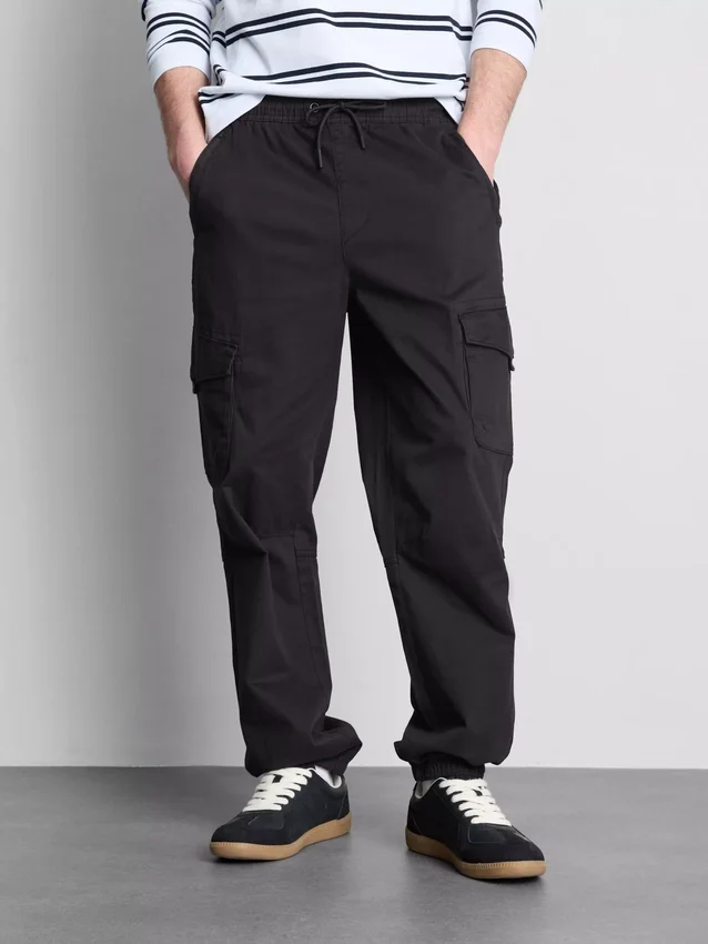 Cargo-joggebukser med mansjetter