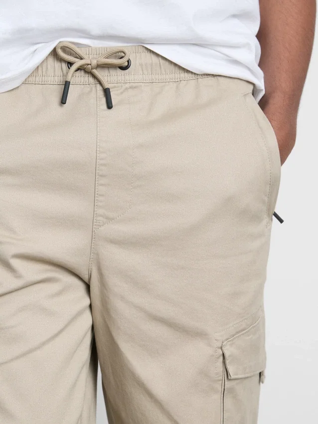 Cargo-joggebukser med mansjetter