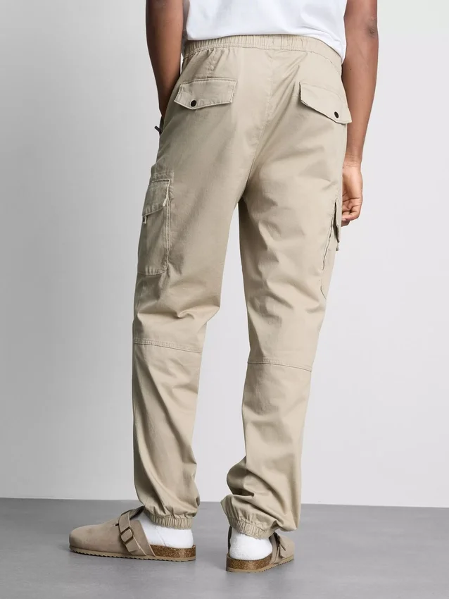 Cargo-joggebukser med mansjetter