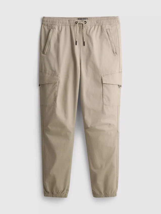 Cargo-joggebukser med mansjetter