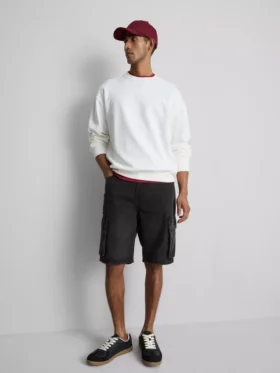 Cargo-shorts i denim