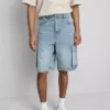 Cargo-shorts i denim