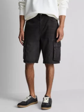 Cargo-shorts i denim