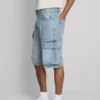 Cargo-shorts i denim
