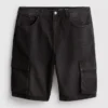 Cargo-shorts i denim